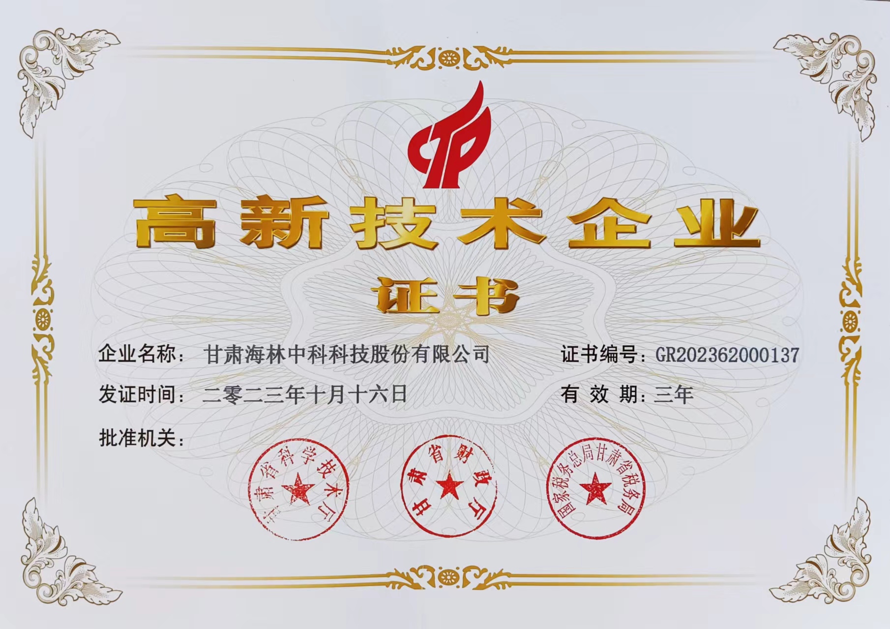 高新技術(shù)企業(yè)